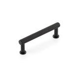 Schaub And Company - Pub House, Pull, Knurled, Matte Black, 3-1/2'' cc - Matte Black