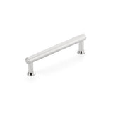 Schaub And Company - Pub House, Pull, Knurled, Polished Chrome, 4'' cc - Polished Chrome