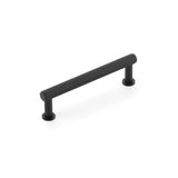 Schaub And Company - Pub House, Pull, Knurled, Matte Black, 4'' cc - Matte Black