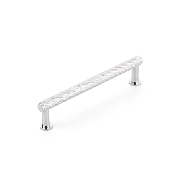 Schaub And Company - Pub House, Pull, Knurled, Polished Chrome, 5'' cc - Polished Chrome