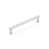 Schaub And Company - Pub House, Pull, Knurled, Polished Chrome, 6'' cc - Polished Chrome