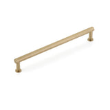 Schaub And Company - Pub House, Pull, Knurled, Signature Satin Brass, 8'' cc - Signature Satin Brass