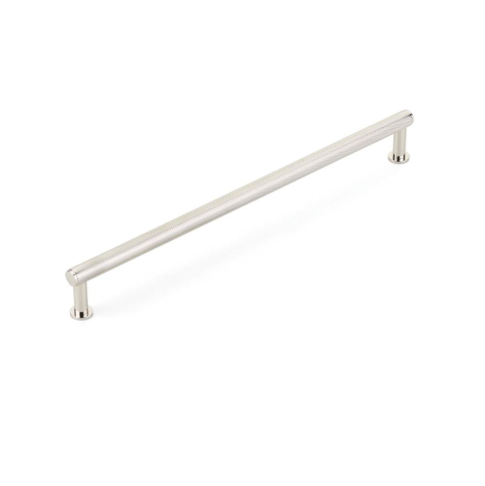 Schaub And Company - Pub House, Pull, Knurled, Polished Nickel, 10'' cc - Polished Nickel