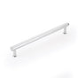 Schaub And Company - Pub House, Appliance Pull, Knurled, Polished Chrome, 12'' cc - Polished Chrome