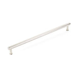 Schaub And Company - Pub House, Appliance Pull, Knurled, Polished Nickel, 18'' cc - Polished Nickel