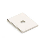 Schaub And Company - Pub House, Backplate for Knob, Polished Nickel, 1'' - Polished Nickel