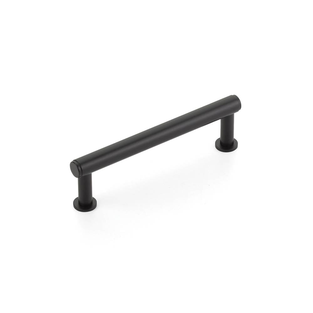 Schaub And Company - Pub House, Pull, Matte Black, 4'' cc - Matte Black