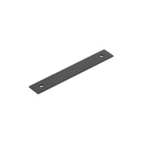 Schaub And Company - Pub House, Backplate for Pull, Matte Black, 4'' cc - Matte Black