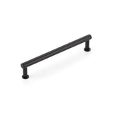 Schaub And Company - Pub House, Pull, Matte Black, 6'' cc - Matte Black