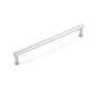 Schaub And Company - Pub House, Pull, Polished Chrome, 8'' cc - Polished Chrome