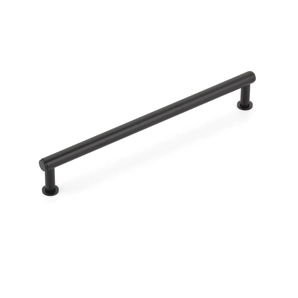 Schaub And Company - Pub House, Pull, Matte Black, 8'' cc - Matte Black