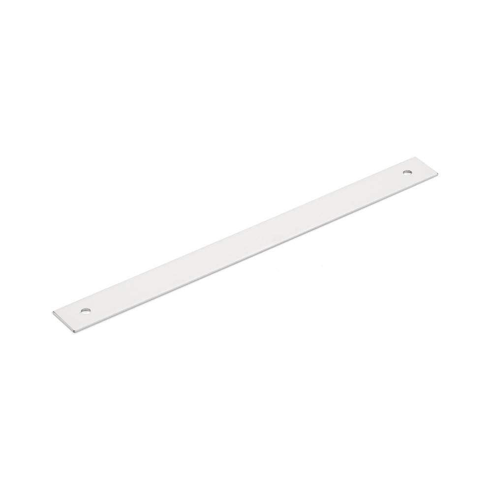 Schaub And Company - Pub House, Backplate for Pull, Polished Chrome, 8'' cc - Polished Chrome