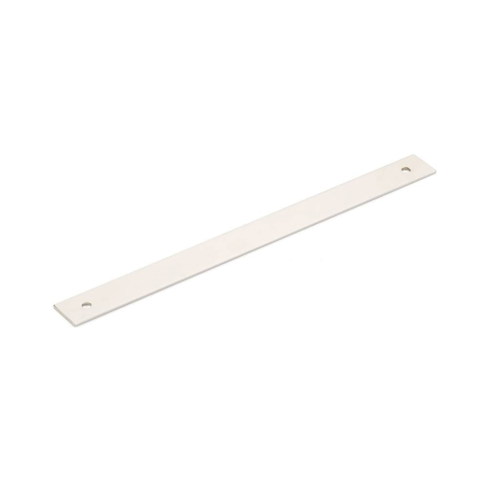 Schaub And Company - Pub House, Backplate for Pull, Polished Nickel, 8'' cc - Polished Nickel