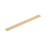 Schaub And Company - Pub House, Backplate for Pull, Signature Satin Brass, 8'' cc - Signature Satin Brass