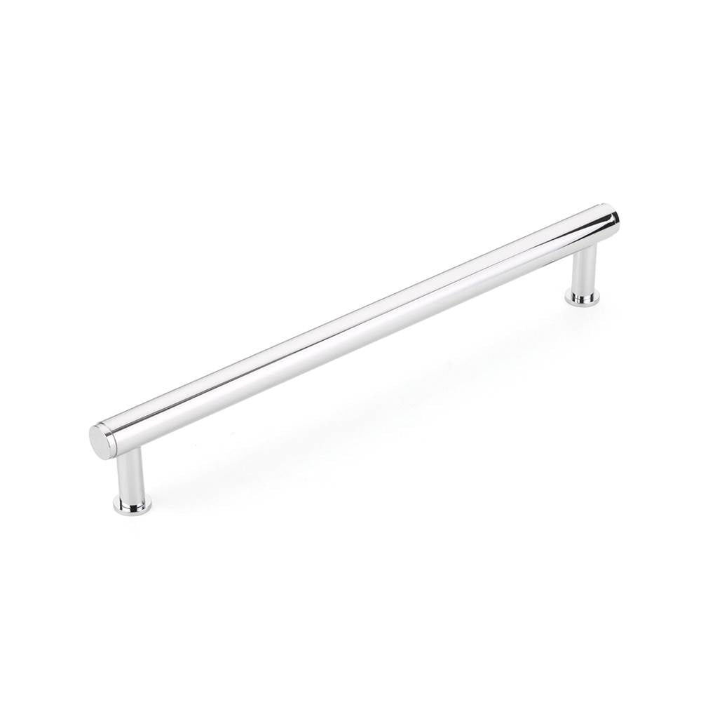 Schaub And Company - Pub House, Appliance Pull, Polished Chrome, 12'' cc - Polished Chrome