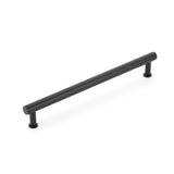 Schaub And Company - Pub House, Appliance Pull, Matte Black, 12'' cc - Matte Black