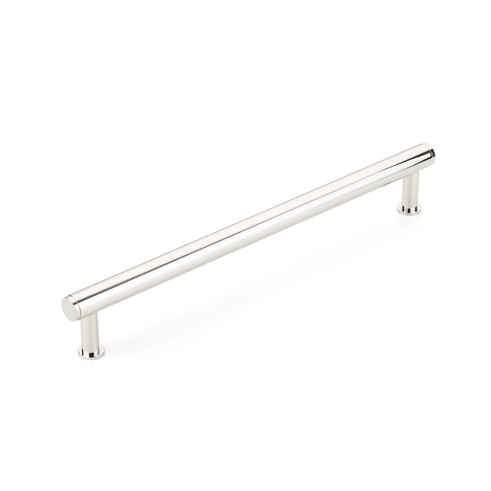 Schaub And Company - Pub House, Appliance Pull, Polished Nickel, 12'' cc - Polished Nickel