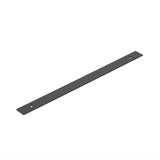 Schaub And Company - Pub House, Backplate for Appliance Pull, Matte Black, 12'' cc - Matte Black