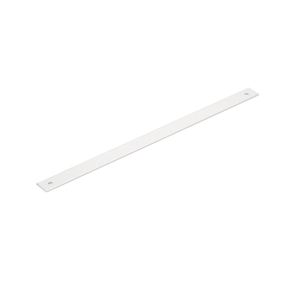 Schaub And Company - Pub House, Backplate for Pull, Polished Chrome, 12'' cc - Polished Chrome
