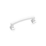 Schaub And Company - Pull, Arched, Polished Chrome, 3-1/2'' cc - Polished Chrome