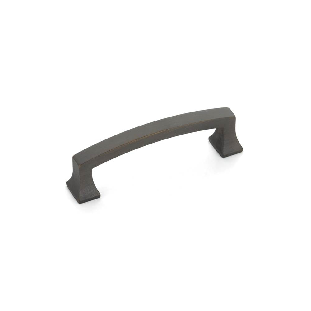 Schaub And Company - Pull, Arched, Ancient Bronze, 3-1/2'' cc - Ancient Bronze
