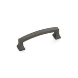 Schaub And Company - Pull, Arched, Ancient Bronze, 3-1/2'' cc - Ancient Bronze