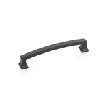 Schaub And Company - Pull, Arched, Matte Black, 5'' cc - Matte Black