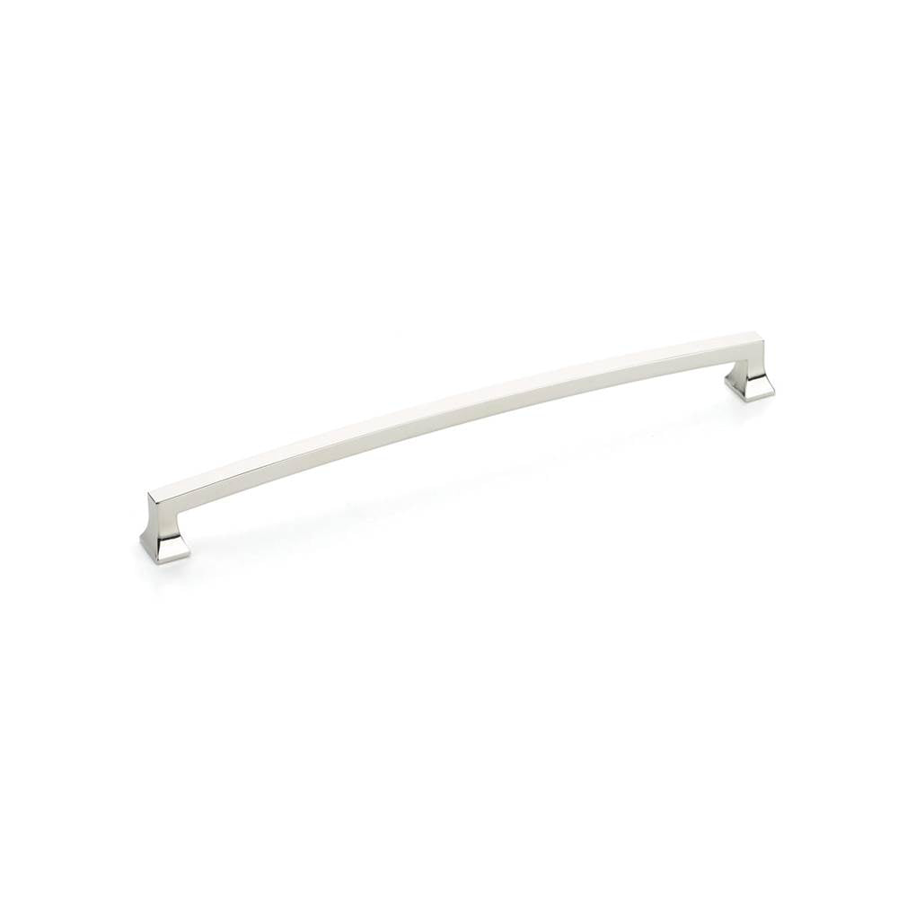 Schaub And Company - Pull, Arched, Polished Nickel, 10'' cc - Polished Nickel
