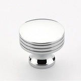 Schaub And Company - Knob, Round, Polished Chrome, 1-1/4'' dia - Polished Chrome