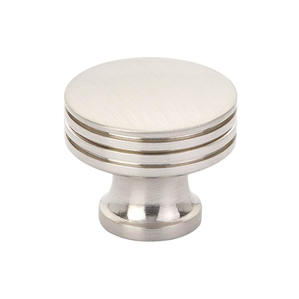Schaub And Company - Knob, Round, Brushed Nickel 1-1/4'' dia - Brushed Nickel