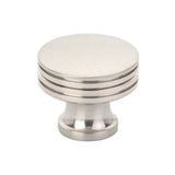 Schaub And Company - Knob, Round, Brushed Nickel 1-1/4'' dia - Brushed Nickel