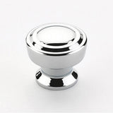 Schaub And Company - Knob, Round Polished Chrome, 1-1/4'' dia - Polished Chrome