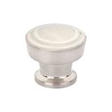 Schaub And Company - Knob, Round, Brushed Nickel, 1-1/4'' dia - Brushed Nickel