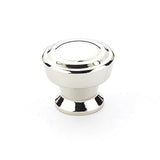 Schaub And Company - Knob, Round, Polished Nickel, 1-1/4'' dia - Polished Nickel