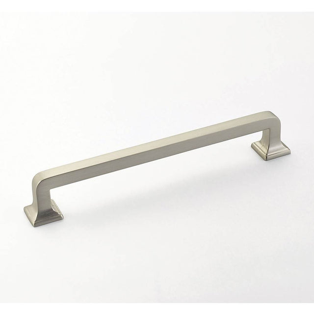 Schaub And Company - Pull, Satin Nickel, 8'' cc - Satin Nickel