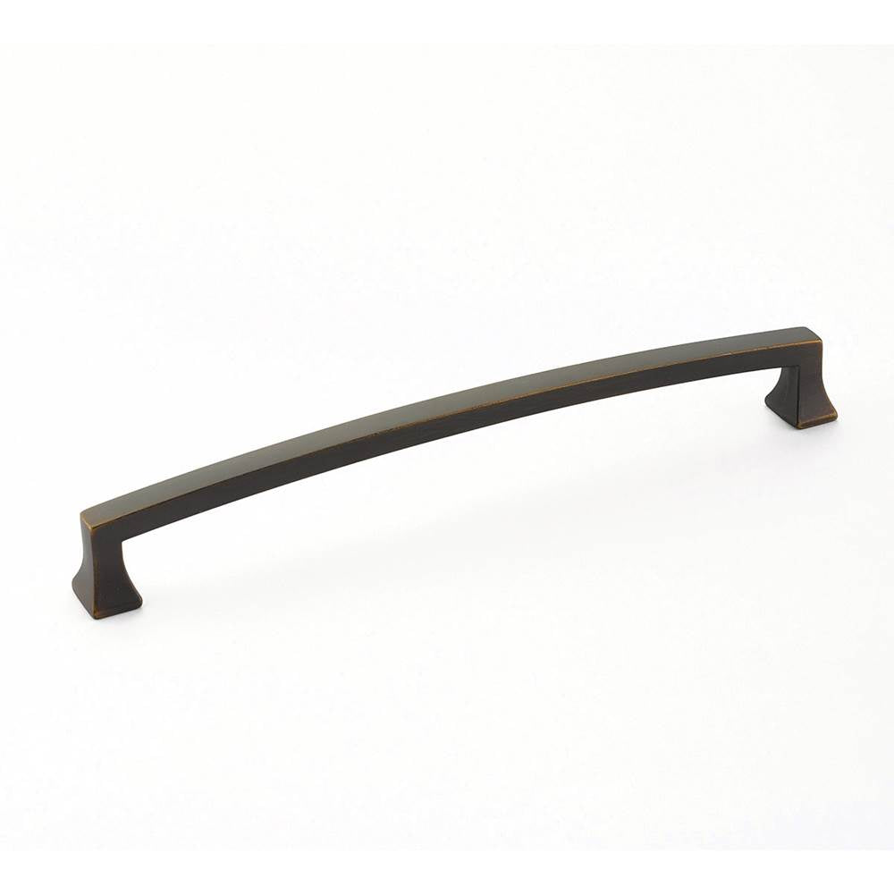 Schaub And Company - Pull, Arched, Ancient Bronze, 8'' cc - Ancient Bronze