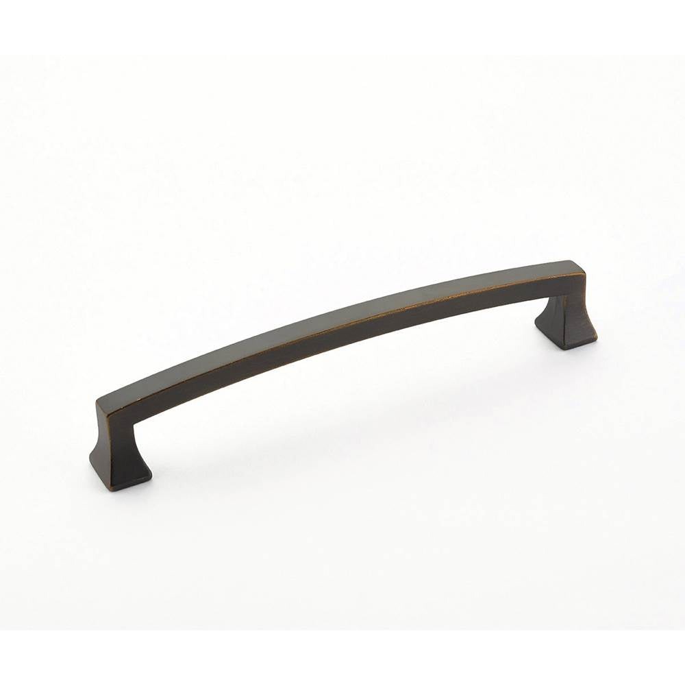 Schaub And Company - Pull, Arched, Ancient Bronze, 6'' cc - Ancient Bronze