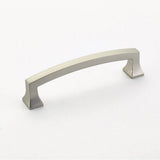 Schaub And Company - Pull, Arched, Satin Nickel, 4'' cc - Satin Nickel