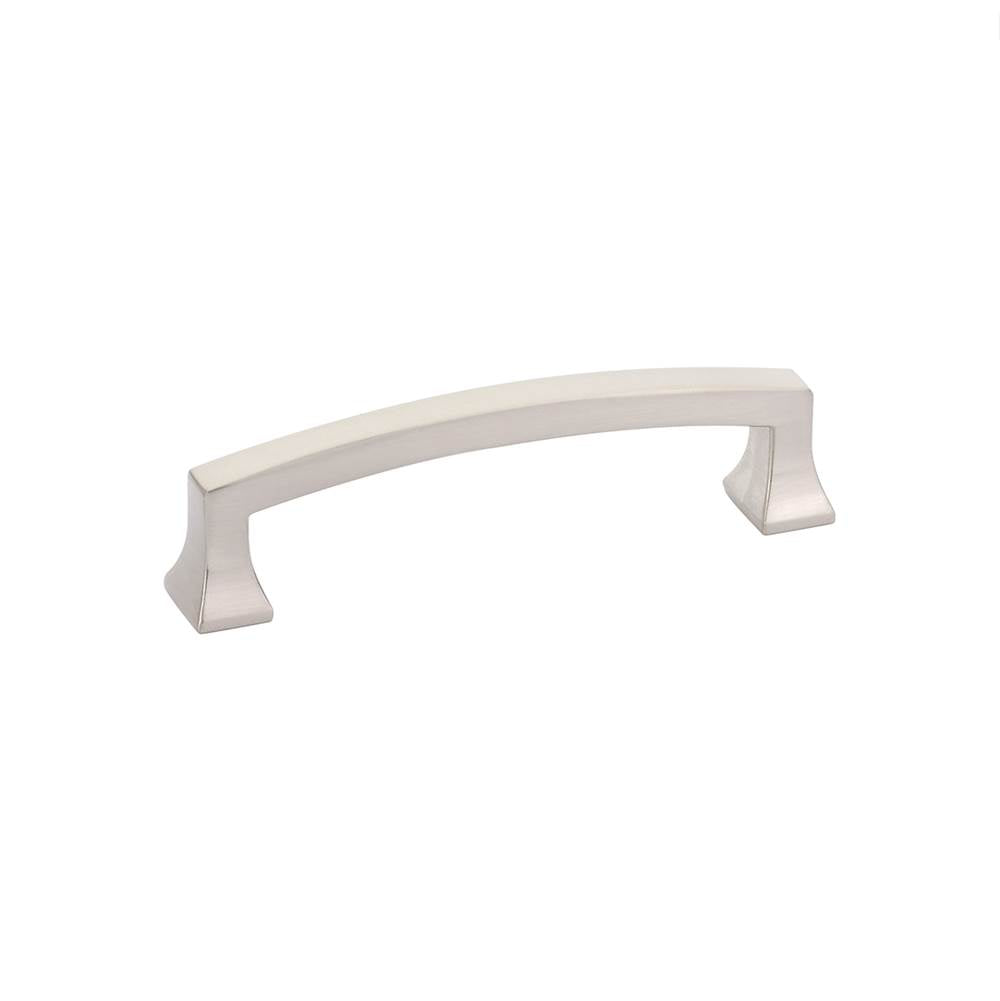 Schaub And Company - Pull, Arched, Brushed Nickel, 4'' cc - Brushed Nickel