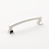 Schaub And Company - Pull, Arched, Polished Nickel, 4'' cc - Polished Nickel