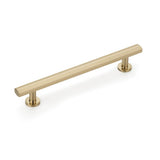 Schaub And Company - Pull, Signature Satin Brass, 6'' cc - Signature Satin Brass
