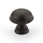 Schaub And Company - Knob,Hammered, Knurled Edge, Oil Rubbed Bronze, 1-1/4'' dia - Oil Rubbed Bronze
