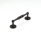 Schaub And Company - Pull, Knurled Footplate, Oil Rubbed Bronze, 4'' cc - Oil Rubbed Bronze