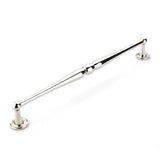 Schaub And Company - Pull, Knurled Footplate, Polished Nickel 15'' cc - Polished Nickel
