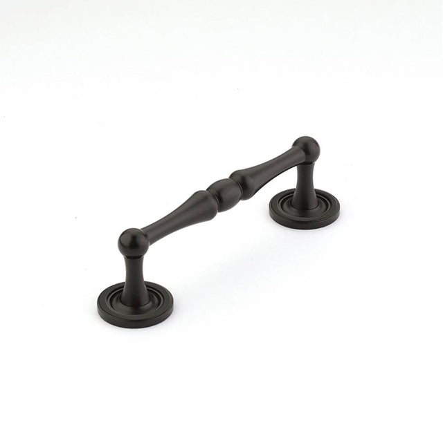 Schaub And Company - Pull, Plain Footplate, Oil Rubbed Bronze, 4'' cc - Oil Rubbed Bronze
