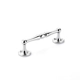 Schaub And Company - Pull, Plain Footplate, Polished Chrome 4'' cc - Polished Chrome