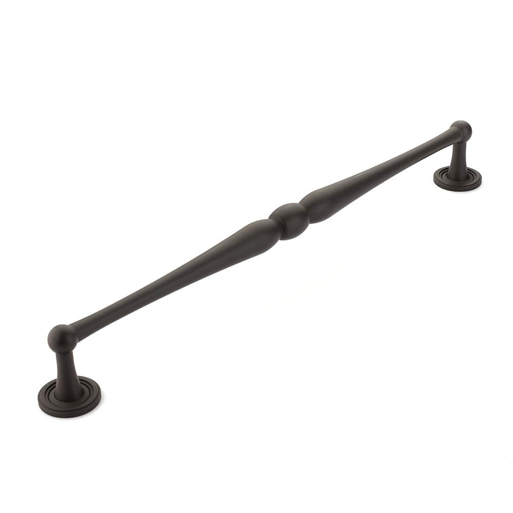 Schaub And Company - Pull, Plain Footplate, Oil Rubbed Bronze, 15'' cc - Oil Rubbed Bronze