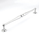 Schaub And Company - Pull, Plain Footplate, Polished Chrome, 15'' cc - Polished Chrome