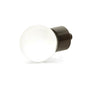 Schaub And Company - Globe Glass Knob, Oil Rubbed Bronze, 1-3/8'' dia - Oil Rubbed Bronze