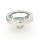 Schaub And Company - Knob, Oval, Imperial Shell, Polished Nickel, 1-1/2 x 1-1/8'' dia - Polished Nickel